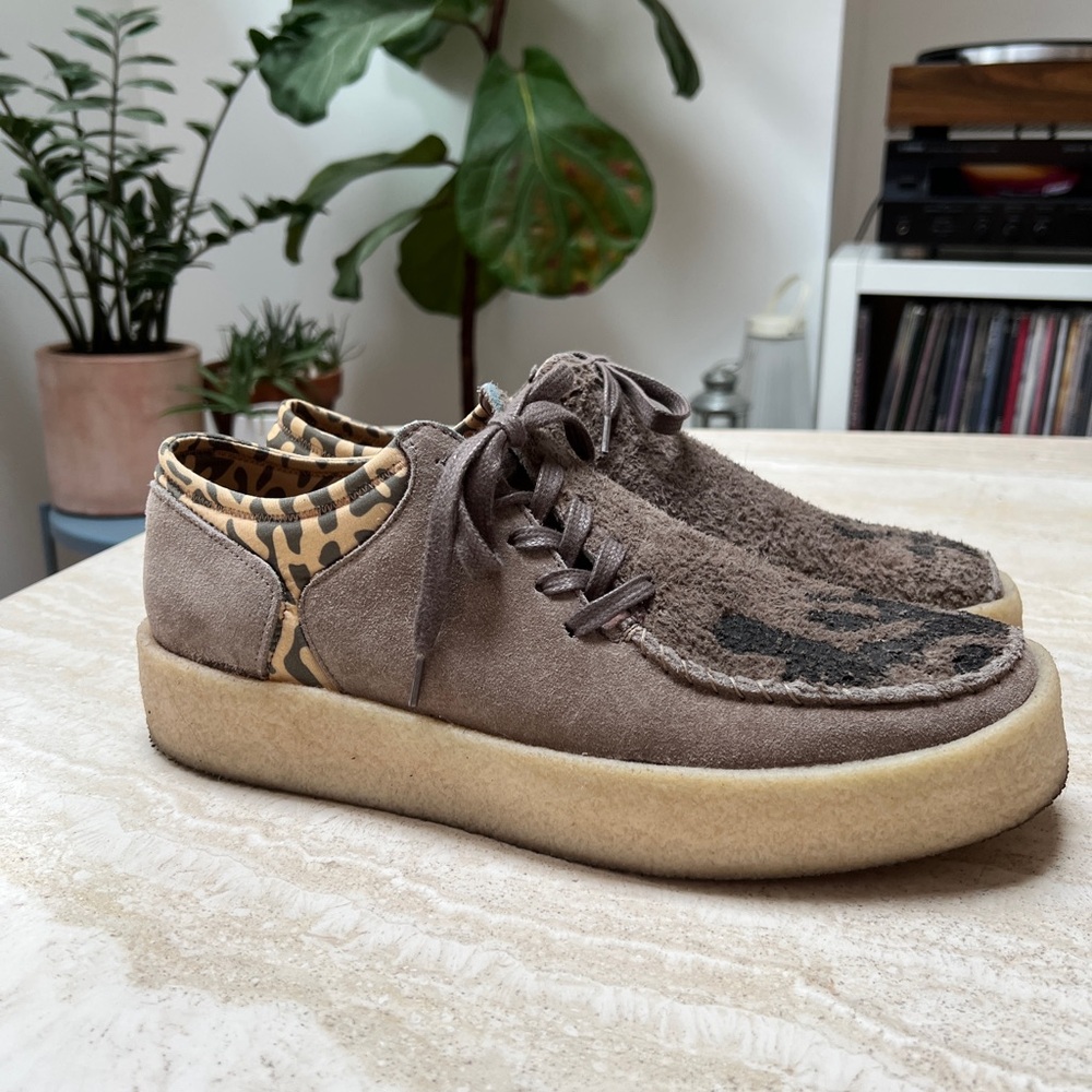 Salehe bembury x clarks wallabee lugger cupsole lichen suede 11.5 - lightly worn